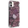 Hello Kitty IML Tags Graffiti tok iPhone 11 - rózsaszín - 2. kép