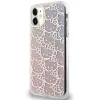 Hello Kitty IML Gradient Electrop Cute Kitty Head tok iPhone 11 - Pink - 0. kép