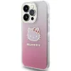 Hello Kitty IML Gradiens Elektrop Kitty Fej tok iPhone 13 Pro Max - rózsaszín - 0. kép