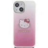 Hello Kitty IML Gradient Electrop Kitty Head tok iPhone 15 - rózsaszín - 1. kép