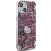 Hello Kitty IML Tags Graffiti tok iPhone 15 - rózsaszín - 2. kép