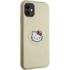 Hello Kitty Leather Kitty Head MagSafe tok iPhone 11 - arany - 2. kép