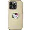 Hello Kitty bőr Kitty fej MagSafe tok iPhone 13 Pro Max - arany - 1. kép