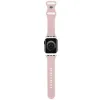 Hello Kitty Szilikon Tag Graffiti Szíj Apple Watch 38/40/41mm - Rózsaszín - 0. kép
