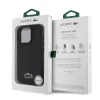 Lacoste Iconic Petit Pique Szövött Logós MagSafe tok iPhone 16 Pro Max Fekete - 4. kép