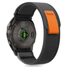 TECH-PROTECT NYLON GARMIN FENIX 5 / 6 / 6 PRO / 7 / 8 (47 MM) / E FEKETE/NARANCSSÁRGA