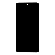 LCD kijelző + Érintőegység + Előlap Xiaomi Redmi Note 12 Pro 4G Fekete (Szervíz csomag)