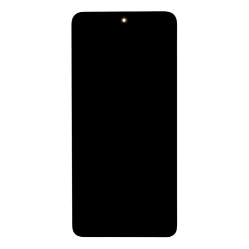 LCD kijelző + Érintőegység + Előlap Xiaomi Redmi Note 12 Pro 4G Fekete (Szervíz csomag)