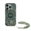 Guess IML Flowers Allover Electro Gyöngypántos MagSafe tok iPhone 16 Pro - zöld - 0. kép