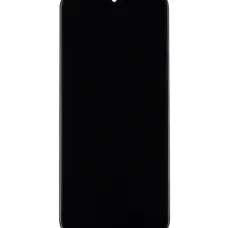 LCD kijelző + Érintőegység + Előlap Honor X7 Fekete (Szervizcsomag)