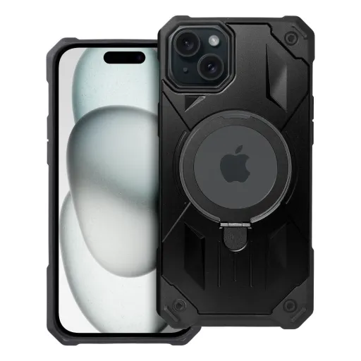 ARMOR MAG COVER tok kompatibilis MagSafe technológiával iPhone 15 Plus fekete ARMOR MAG COVER tok kompatibilis MagSafe technológiával iPhone 15 Plus fekete