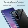 ESR Essential áttetsző tok Samsung S20 Plus kék színű kerettel - 1. kép