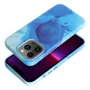 LEATHER MAG COVER tok iPhone 13 Pro blue splash - 4. kép