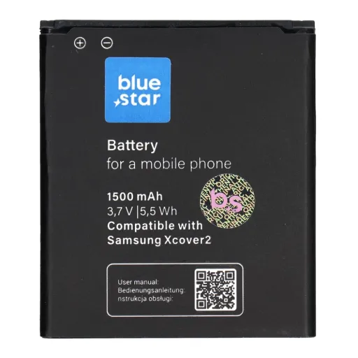 BLUE STAR akkumulátor SAMSUNG S7710 Galaxy Xcover 2 1500 mAh-hoz