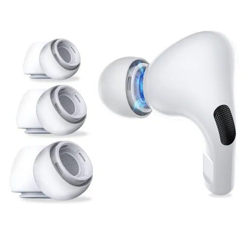 Tech-protect Füldugók 3-pack Apple Airpods Pro 1 / 2 Fehér