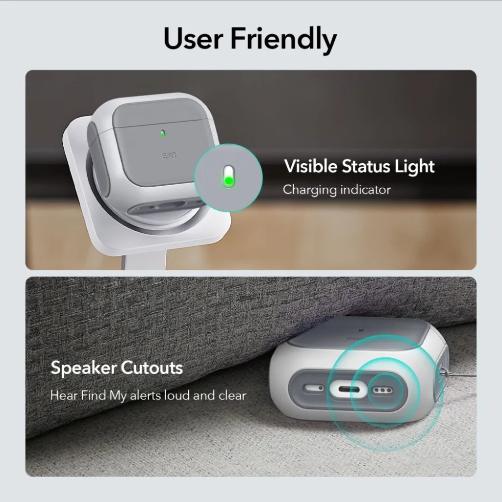  ESR Orbit Halolock MagSafe Apple AirPods 4 fehér tok - 7