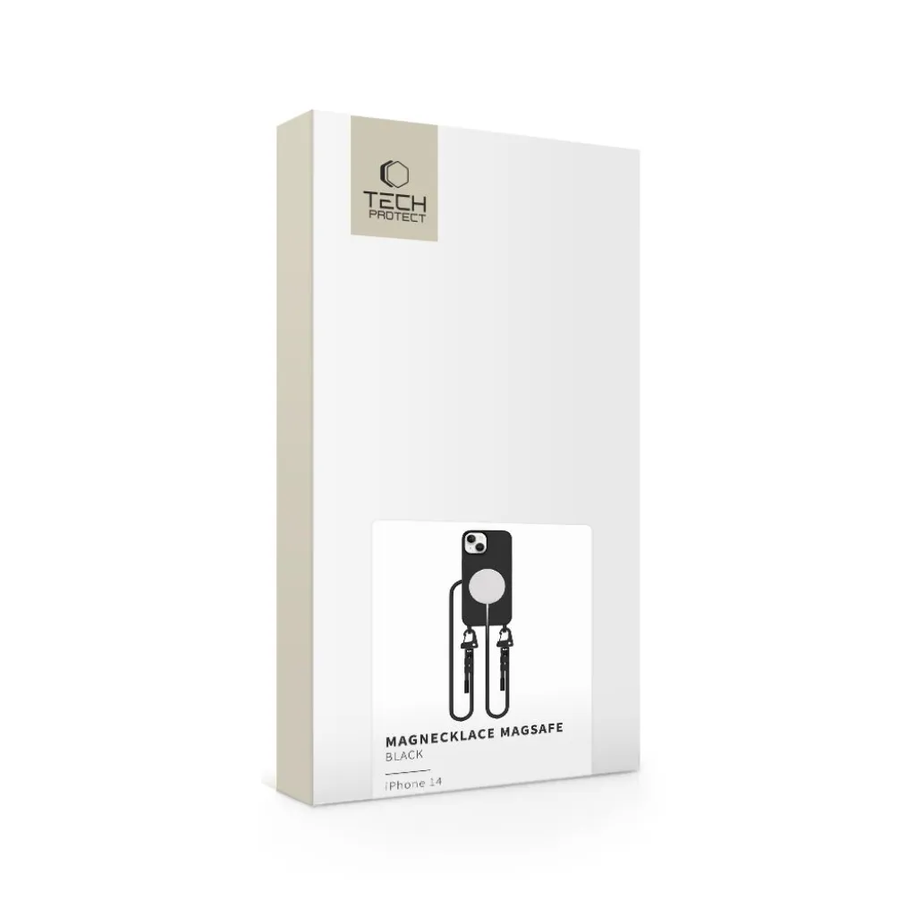 Tech-protect Magnecklace Magsafe Iphone 14 Fekete Tok - 7