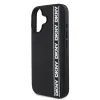 DKNY 3D Rubber Repeat Logo Line tok iPhone 16-ra Fekete - 2. kép