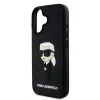 Karl Lagerfeld 3D Rubber Ikonik tok iPhone 16-hoz fekete - 2. kép