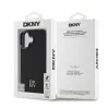 DKNY PU Bőr Stack Logo Magsafe iPhone 16 tok Fekete - 4. kép