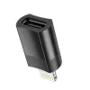 HOCO adapter Type C (anya) - Lightning 8-pin UA17 fekete - 1. kép