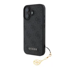 Guess 4G Charm tok iPhone 16 Tone on Tone Grey