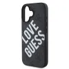 Guess PU Leather 4G Big Love Logo MagSafe tok iPhone 16-hoz fekete - 2. kép