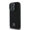 DKNY PU Bőr Stack Logo Magsafe tok iPhone 16 Pro Fekete - 3. kép