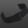 Colmi okosóra óraszíj karkötő Fekete 22 mm - 0. kép