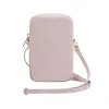 Guess PU Grained 4G Metal Logo Wallet Phone Bag Zipper Pink tok - 2. kép