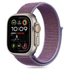 TECH-PROTECT NYLON APPLE WATCH 6 / 7 / 8 / 9 / 10 / SE (40 / 41 / 42 MM) LILA szíj