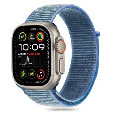 TECH-PROTECT NYLON APPLE WATCH 6 / 7 / 8 / 9 / 10 / SE (40 / 41 / 42 MM) BABY BLUE szíj