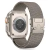 TECH-PROTECT MILANO APPLE WATCH 6 / 7 / 8 / 9 / 10 / SE / ULTRA 1 / 2 (44 / 45 / 46 / 49 MM) TITÁNIUM szíj - 0. kép