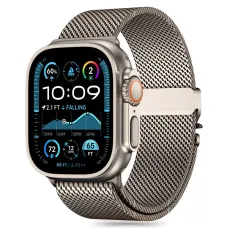 TECH-PROTECT MILANO APPLE WATCH 6 / 7 / 8 / 9 / 10 / SE / ULTRA 1 / 2 (44 / 45 / 46 / 49 MM) TITÁNIUM szíj