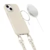 TECH-PROTECT MAGNECKLACE MAGSAFE IPHONE 14 COSMIC LATTE tok - 1. kép