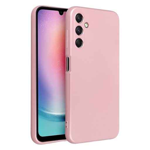 METALLIC tok Samsung Galaxy A25 5G rózsaszín METALLIC tok Samsung Galaxy A25 5G rózsaszín