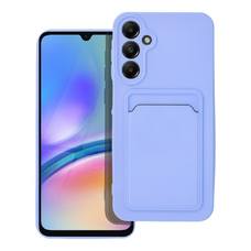 kártyatartós tok Samsung Galaxy A25 5G lila
