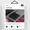 UNIQ Surge 90W 2xUSB Quick Charge 3.0 + 2xUSB-C PD 3.0 HUB, töltőállomás szénfekete - 1. kép