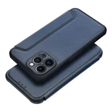 RAZOR fliptok iPhone 16 Pro kék tok