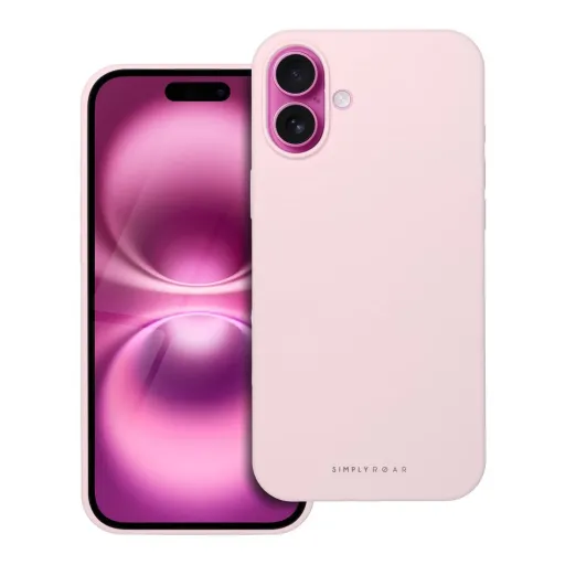 Roar Cloud-Skin tok - iPhone 16 Plus Light Pink tok