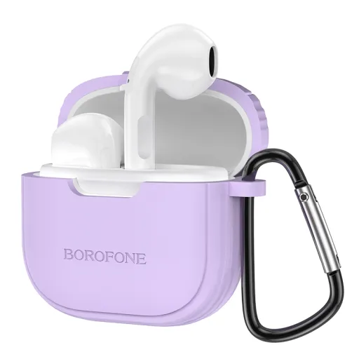 Borofone TWS Bluetooth fülhallgató BW29 Charm lila