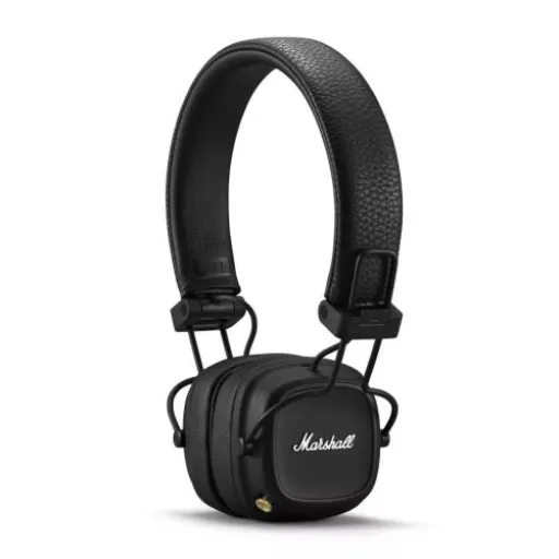 Marshall Major IV Bluetooth vezeték nélküli fejhallgató fekete