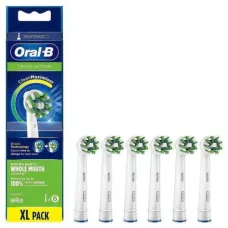 Oral-B Elektromos Fogkefe Cserefej CrossAction EB50-6 (6db) Fehér