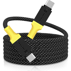Tactical MagRope USB-C/USB-C 1m Fekete/Sárga kábel