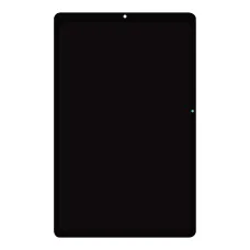 LCD kijelző + Érintőegység Samsung P610/615 Galaxy TAB S6 Lite Fekete (Szervizcsomag)