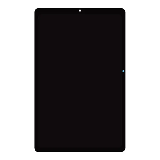 LCD kijelző + Érintőegység Samsung P610/615 Galaxy TAB S6 Lite Fekete (Szervizcsomag)