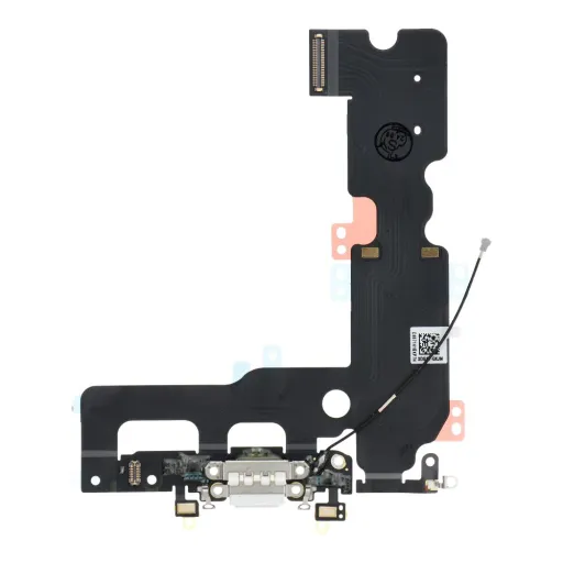 Töltő flex USB iPhone 7 Plus fehér OEM