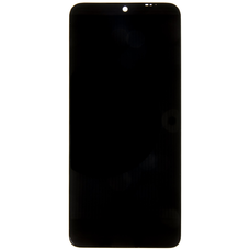 Motorola E22 LCD kijelző + Érintőegység fekete + Előlap