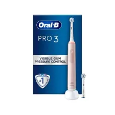 Oral-B Elektromos Fogkefe Cross Action Pro3 3400N Pink EU