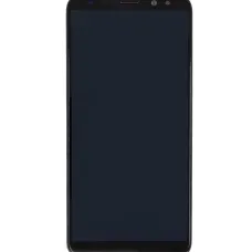 LCD kijelző + érintőképernyő egység + előlap Huawei Mate 10 Lite fekete (logó nélkül),